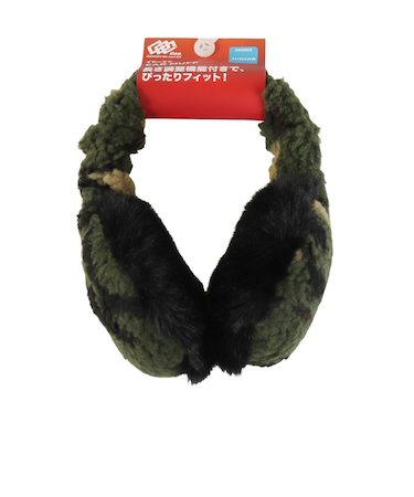 クー（Coo.）イヤーマフ 迷彩マッフル 緑 グリーン 902CO5II0042 GRN