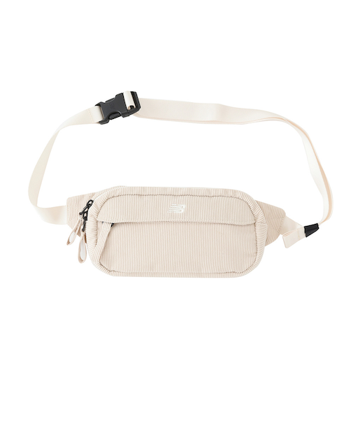 ニューバランス（new balance）バック 斜め掛けバック ボディバック コーデュロイ ウエストバッグ ベージュ LAB23171LIN