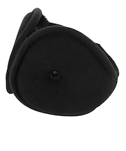 クー（Coo.）イヤーマフ バックアーム穴あきタイプ 黒 ブラック 900CO5II0038 BLK