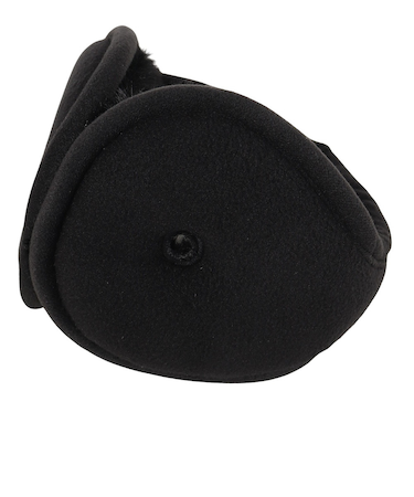 クー（Coo.）イヤーマフ バックアーム穴あきタイプ 黒 ブラック 900CO5II0038 BLK