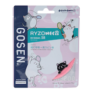 ゴーセン（GOSEN）バドミントンストリング ライゾニック58 ぽちゃ猫 BSRY58PLP