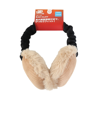 クー（Coo.）イヤーマフ ファーマッフル 茶色 ブラウン 902CO5II0043 BRN