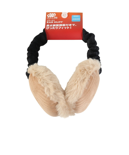 クー（Coo.）イヤーマフ ファーマッフル 茶色 ブラウン 902CO5II0043 BRN