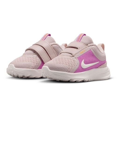 ナイキ（NIKE）ベビーシューズ ベルクロ ベルト付き スニーカー スター