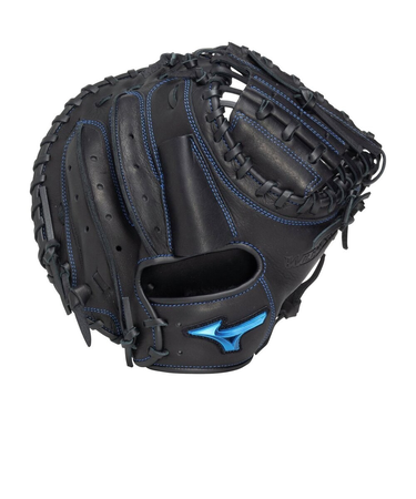 ミズノ（MIZUNO）軟式用グラブ 捕手/B-D用 野球グローブ 一般 ウィルドライブ ブルー 1AJCR34700 09
