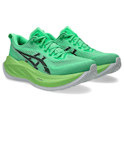 アシックス（ASICS）ランニングシューズ ジョギングシューズ スーパーブラスト 2 グリーン ブラック 1013A185.300