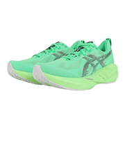 アシックス（ASICS）ランニングシューズ ジョギングシューズ ノヴァブラスト 5  グリーン ブラック 1011C224.300