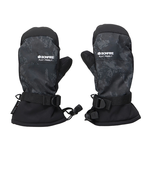 BonFire（ボンファイアー）ボーイズ 手袋 ウィンターグローブ LIMITED ミトン 70BNF5FDE2394 BKGY