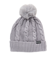 帽子 ケーブルニット帽 ST25FB0081 LGRY