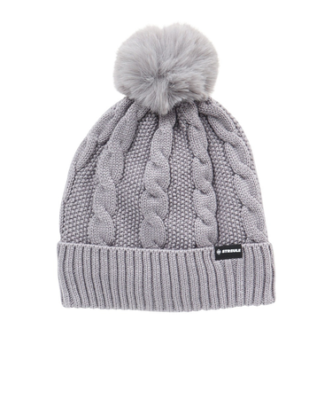 帽子 ケーブルニット帽 ST25FB0081 LGRY