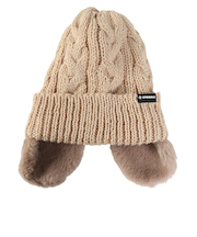 ジュニア 耳付き ニット帽 ST25FB0082 BEG