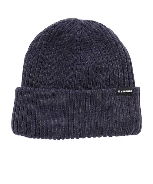 帽子 カフニット帽 ST25FB0078 NVY