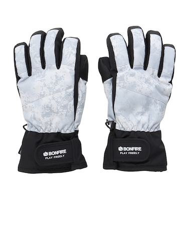 BonFire（ボンファイアー）ボーイズ 手袋 ウィンターグローブ LIMITED 五指 70BNF5FDE2393 GYBK