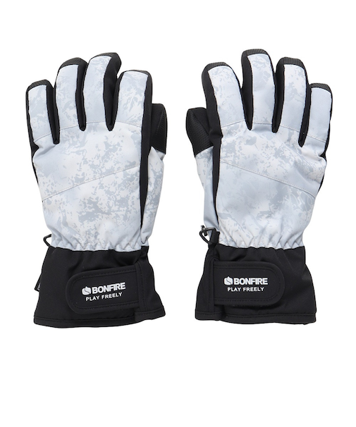 BonFire（ボンファイアー）ボーイズ 手袋 ウィンターグローブ LIMITED 五指 70BNF5FDE2393 GYBK
