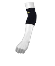 ディーアンドエム（D&M）バレーボール サポーター ひじ 肘 エルボーパッド ショートタイプ 13mm 777 BLK