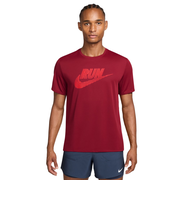 ナイキ（NIKE）マイラー ドライフィット UVプロテクション 半袖 ランニングトップ IF9476-641