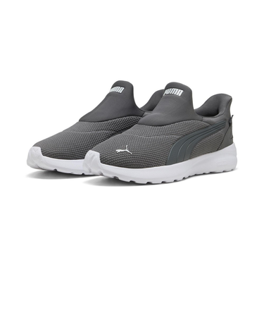 プーマ（PUMA）スニーカー スポーツシューズ ソフトライド コスミック イーズイン ダークグレー 40263107 スリップオン カジュアルシューズ