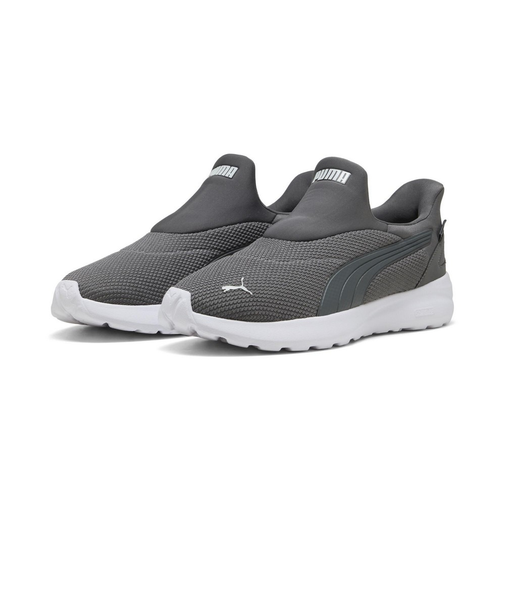 プーマ（PUMA）スニーカー スポーツシューズ ソフトライド コスミック イーズイン ダークグレー 40263107 スリップオン カジュアルシューズ