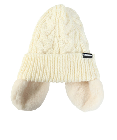 ジュニア 耳付き ニット帽 ST25FB0082 OWHT