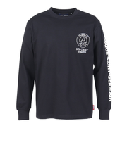 パリ サン ジェルマン(PSG)長袖 エンブレム Tシャツ PS0325FW0003-BLK