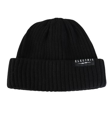 エレクトリック（ELECTRIC）帽子 ニットビーニー TYPE A E25FC01 BLACK