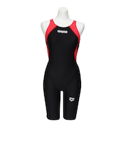 アリーナ(ARENA)競泳水着 水泳 アクアレーシング 黒×赤 S-3Lサイズ WA承認モデル AS6SRC50L BKRD レース 公式大会