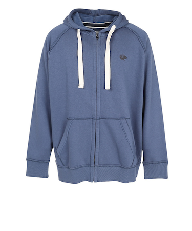 エルケクス（ELKEX）スウェット フルジップ フーディ EKM5FA0010 BLU