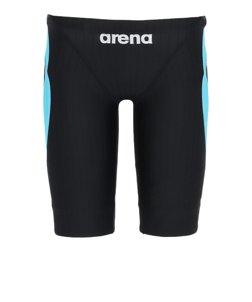 希少　arena ロング競泳水着　メンズ　サイズS ブルー アリーナ（ARENA）競泳水着 メンズ 水泳 レーシングスパッツ ハーフ