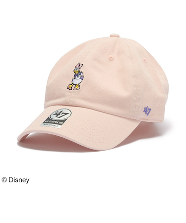フォーティーセブン（47）帽子 キャップ クリーンナップ ディズニー デイジーダック ピンク 14865169