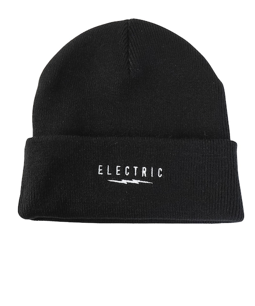 エレクトリック（ELECTRIC）帽子 ニットビーニー TYPE B E25FC02 BLACK