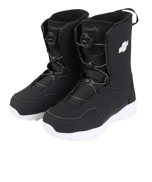 ディビジョン(DIVISION)ジュニア スノーボードブーツ atop ダイヤル式 DV23BTJ2312 BK(Jr) ディビジョン（DIVISION）ジュニア スノーボードブーツ atop ダイヤル