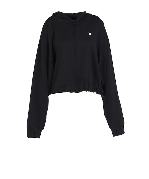 ハーレー（HURLEY）ジャガードバンド ドルマン フーディー WFF2320034-BLK