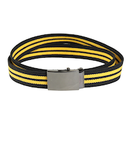 その他ブランド（OTHER BRAND）30mm 2ラインGI ベルト XCO2110I-BLK/YEL