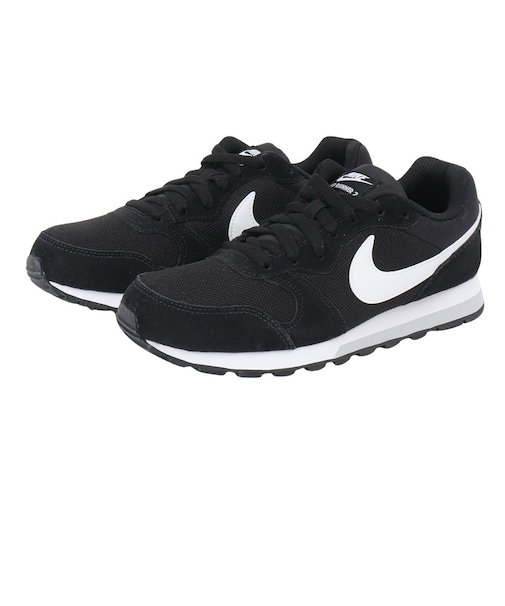 ナイキ（NIKE）スニーカー スポーツシューズ ウィメンズ MD ランナー 2 ブラック 749869-018 カジュアル シューズ