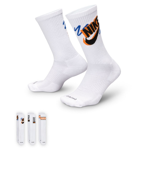 ナイキ（NIKE）エブリデイ プラス クルー ソックス 3足組 HJ9339-901