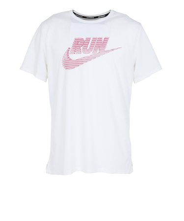 ナイキ(NIKE)AS ドライフィット UVプロテクション MILER RUN 半袖Tシャツ E IF9476-100