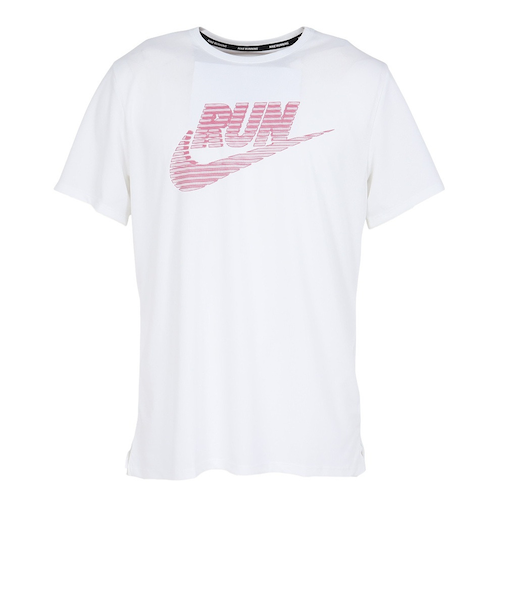 ナイキ(NIKE)AS ドライフィット UVプロテクション MILER RUN 半袖Tシャツ E IF9476-100