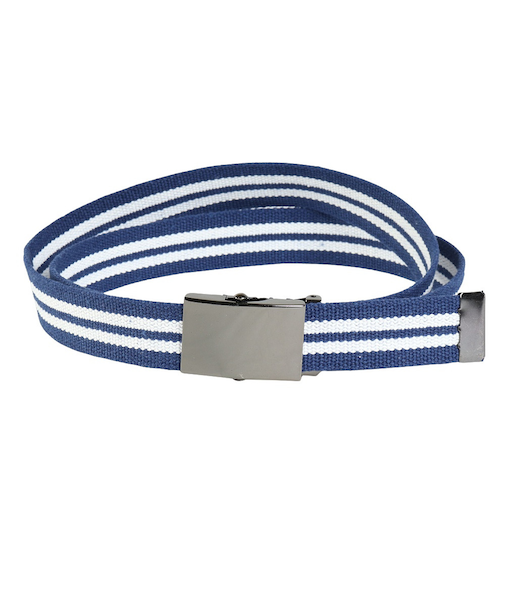 その他ブランド（OTHER BRAND）30mm 2ラインGI ベルト XC2110I-NVY/WHT .