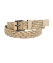 その他ブランド（OTHER BRAND）30mm ゴムメッシュベルト XCO2501E-BEG/MIX