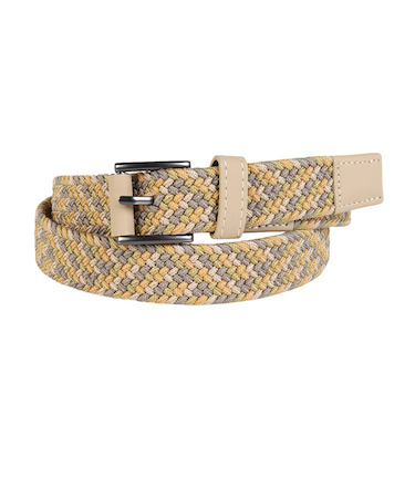 その他ブランド（OTHER BRAND）30mm ゴムメッシュベルト XCO2501E-BEG/MIX