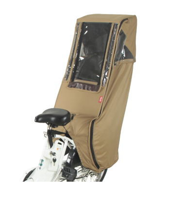 大久保（OKUBO）自転車用 リアキッズシート レインカバー Dスタイル02 スイート 後用 D-5RD2-BG