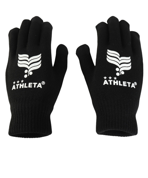 アスレタ（ATHLETA）ニットグローブ 両手組 XE-2509 BLK