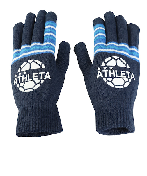 アスレタ（ATHLETA）ニットグローブ 両手組 XE-2510 NVY