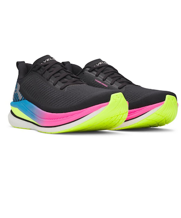 アンダーアーマー（UNDER ARMOUR）ランニングシューズ ジョギングシューズ ベロシティ SPD ブラック 6000007 005 スポーツ シューズ