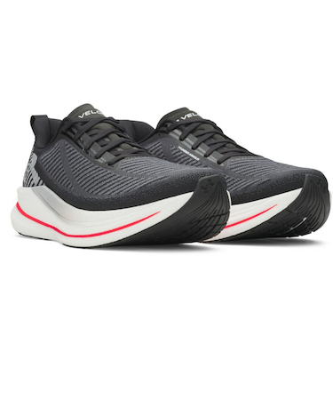 アンダーアーマー（UNDER ARMOUR）ランニングシューズ ジョギングシューズ ベロシティ SPD ブラック グレー 6000007 004 スポーツ シ…