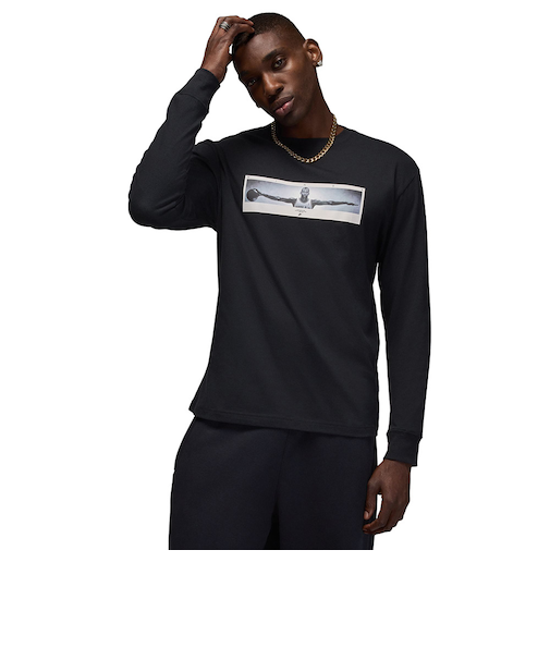 バスケットボールウェア ロングスリーブ クルーネック Tシャツ HV4563-010