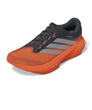 アディダス（adidas）ランニングシューズ ジョギングシューズ スーパーノヴァ ライズ 3 ランニング レッド グレー OMW04-JP8689 スポーツ