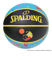 スポルディング（SPALDING）バスケットボール 5号球 検定球 スポンジ・ボブ アンダーザシー ラバー 85-370J