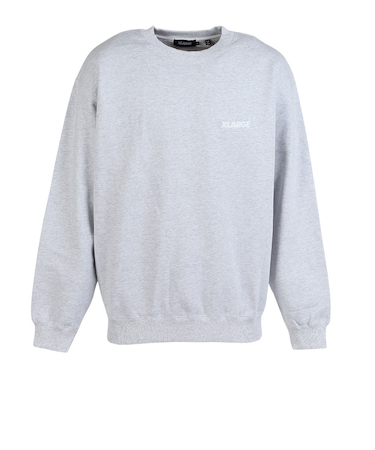 エクストララージ(XLARGE)SLANTED OG クルーネック スウェットシャツ 101254012013-ASH