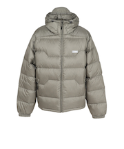 エクストララージ（XLARGE）RIPSTOP フーデッド ダウンジャケット 101254021010-OLIVE